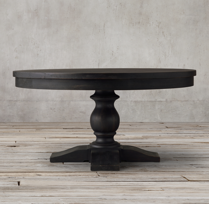 17th C. Priory Round Dining Table