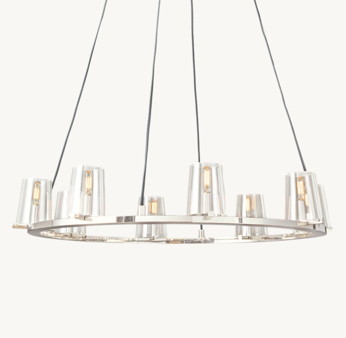 Pauillac Round Chandelier 36\"
