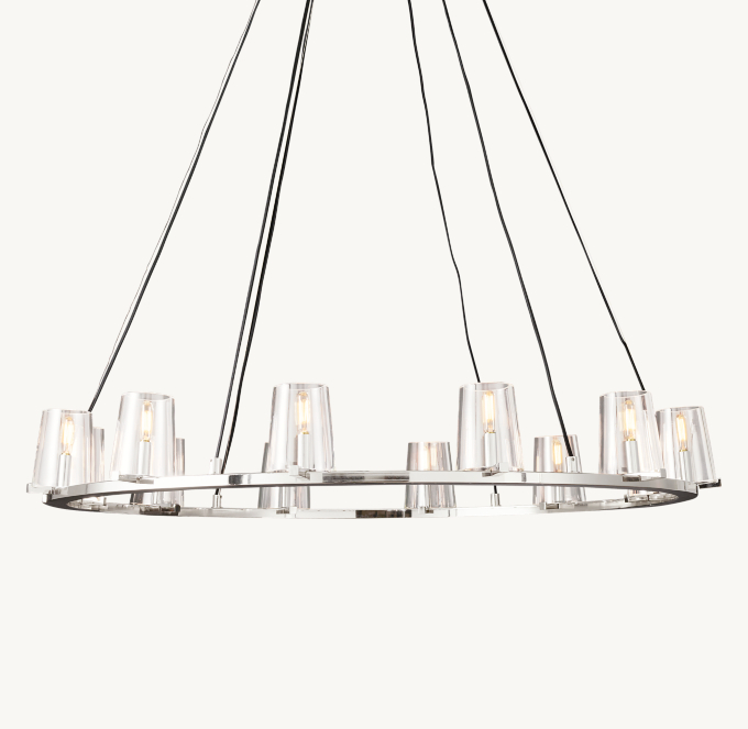 Pauillac Round Chandelier 48"