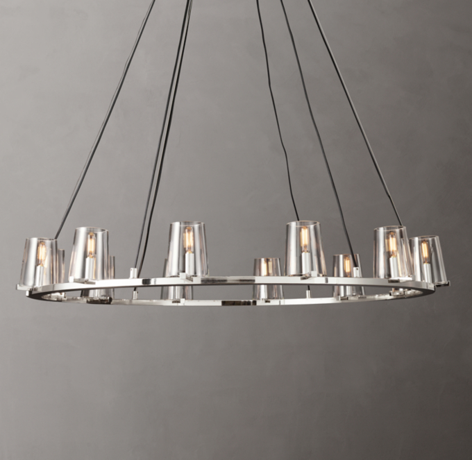 Pauillac Round Chandelier 48\"
