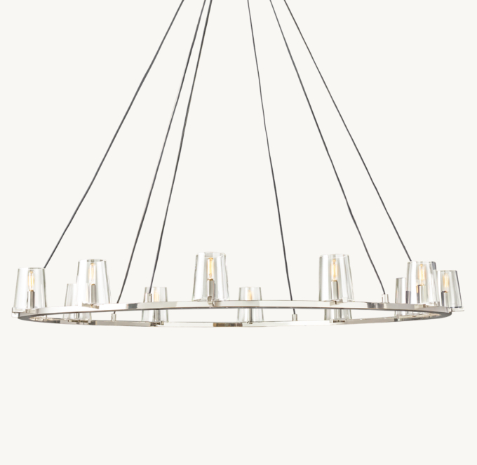 Pauillac Round Chandelier 60"