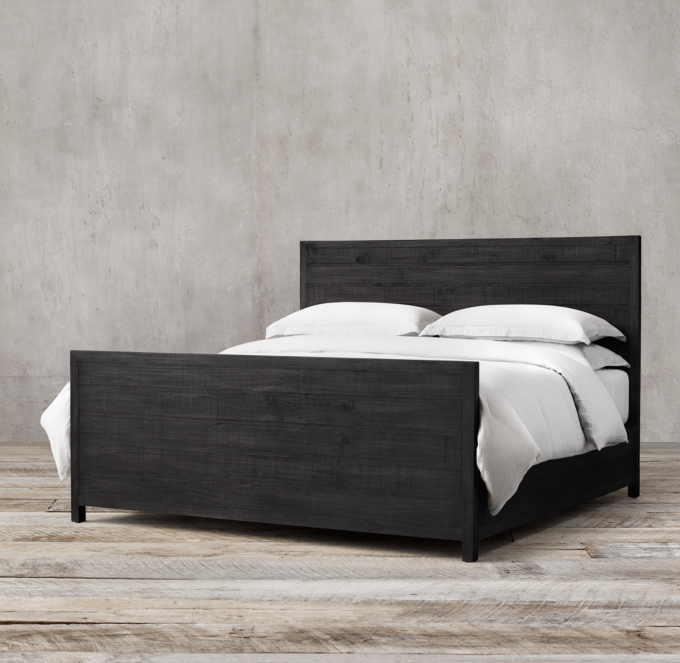 Printmaker's Platform Bed with Footboard