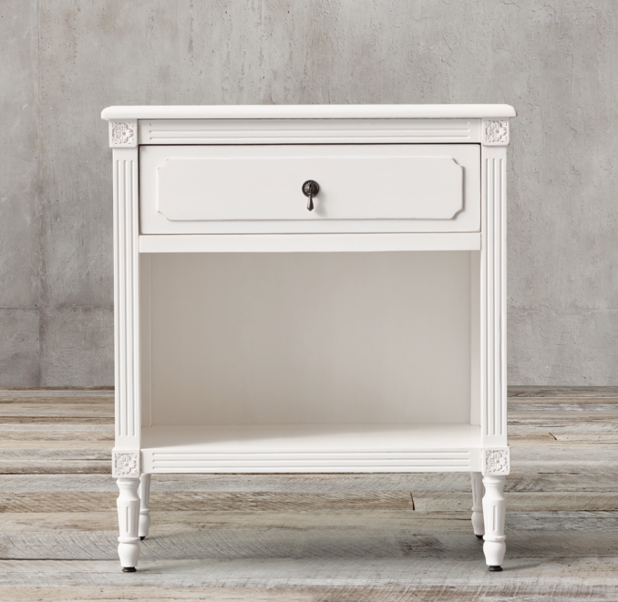 Louis XVI 30" Open Nightstand