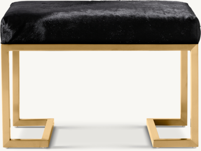Loren Hair-On-Hide Stool