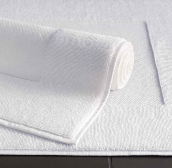 Heathered Reversible Bath Mat