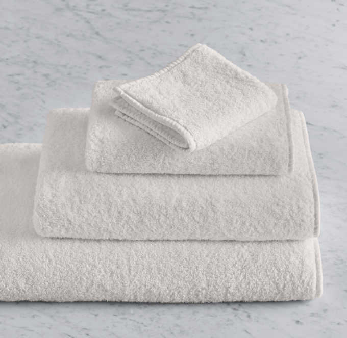 Garment-Washed Turkish Terry Bath Towel