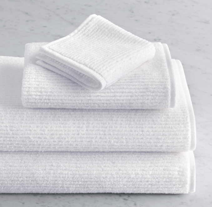 Ribbed Terry Towel Collection