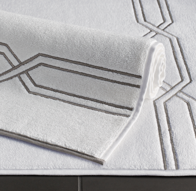 Metropolitan Stitch Turkish Bath Mat