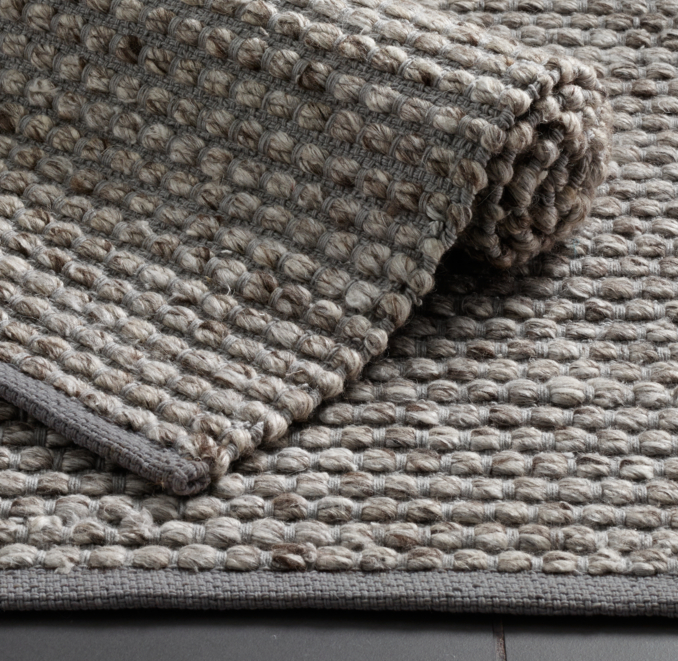 Chunky Flatweave Bath Rug