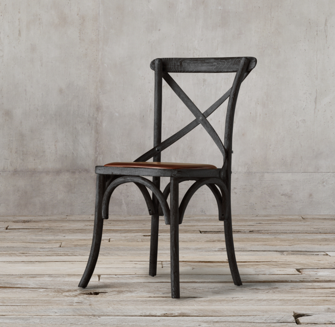 Madeleine Leather Side Chair