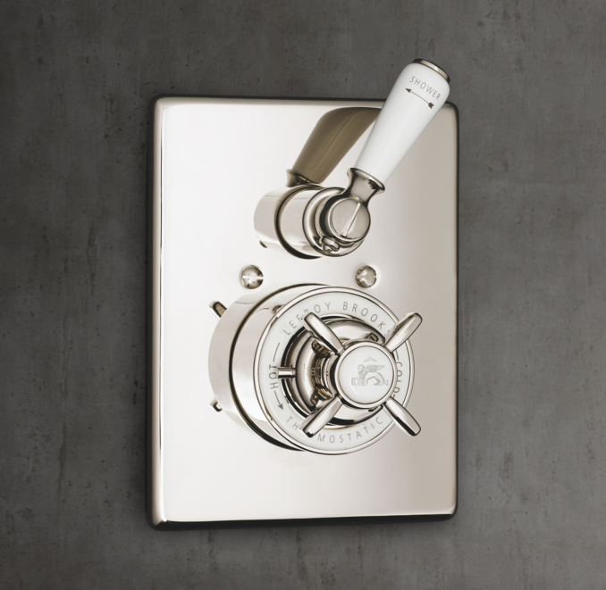 1900 Classic Thermostatic Shower Valve & Trim Set with Flow