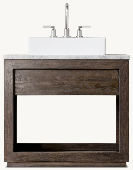 Reclaimed Oak Single Washstand