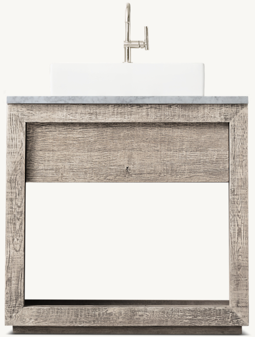 Reclaimed Oak Single Washstand