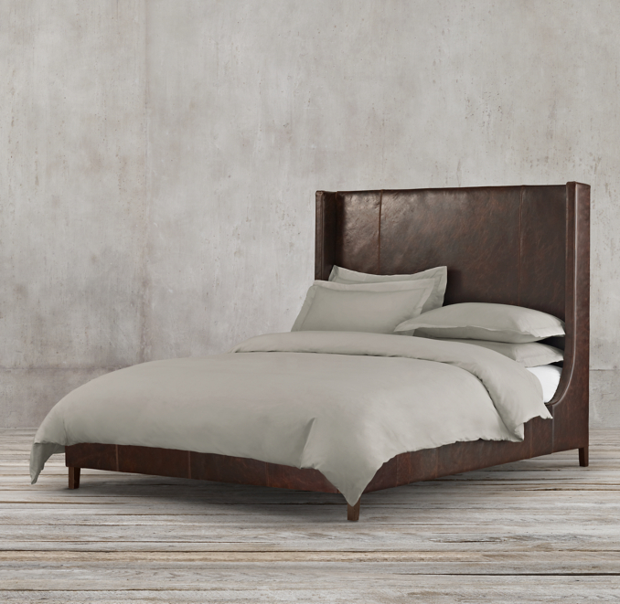 Grayson Leather Bed