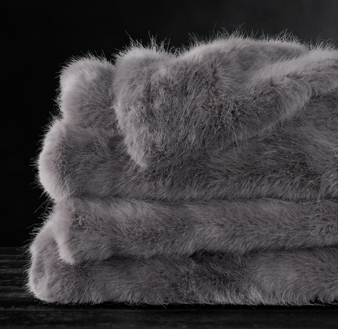 Ultra Faux Fur Throw