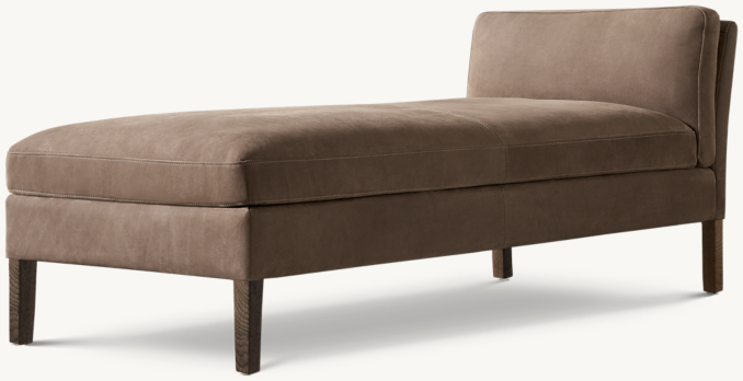 Sorensen Leather Chaise