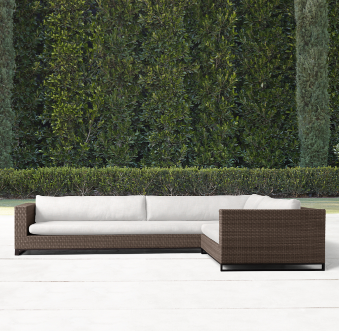 Front view of Tiburon Customizable Sectional 