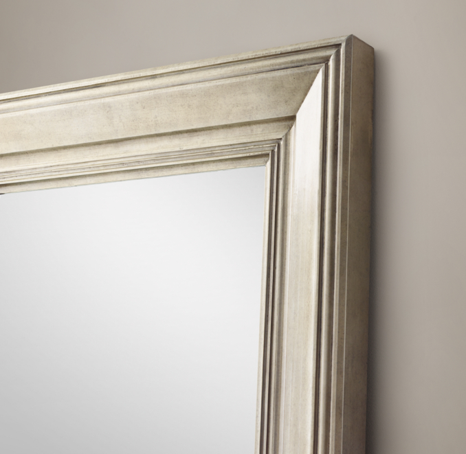 18th C. Baroque Leaner Mirror