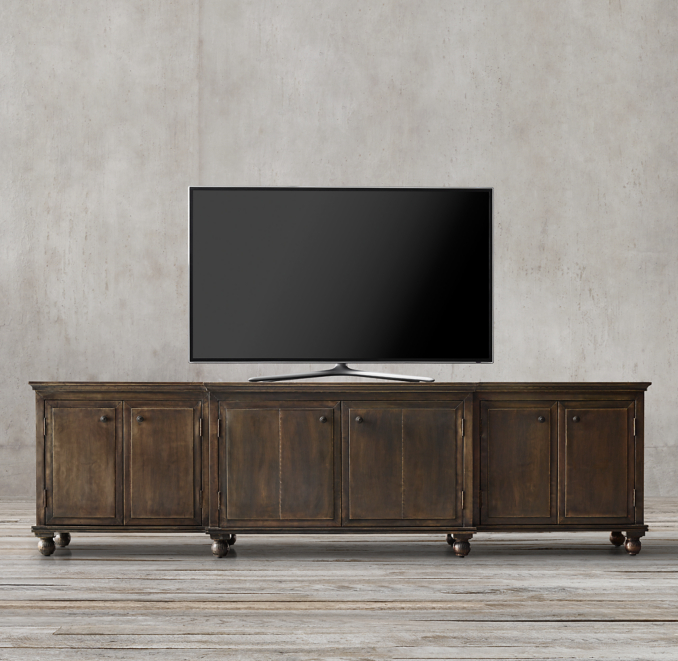 Annecy MetalWrapped Panel Large Media Console