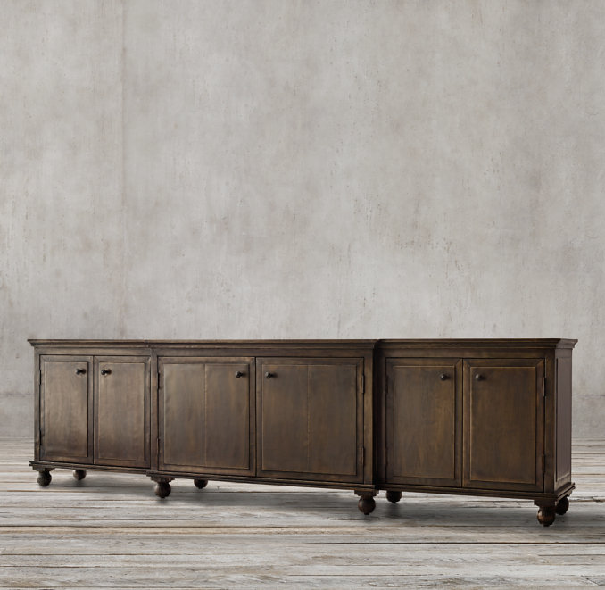 Annecy MetalWrapped Panel Large Media Console