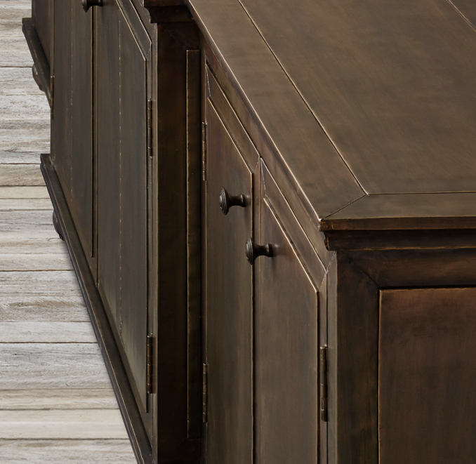 Annecy MetalWrapped Panel Large Media Console