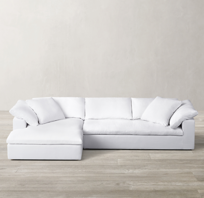 One Arm Sofa Chaise Baci Living Room
