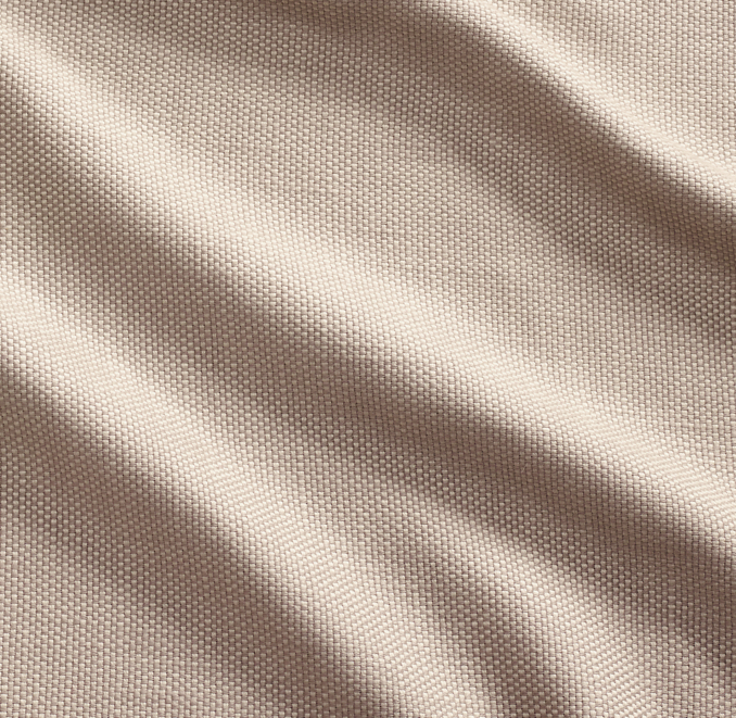 Overhead view of Outdoor Fabric By The Yard - Perennials® Performance Textured Basket Weave Linen 