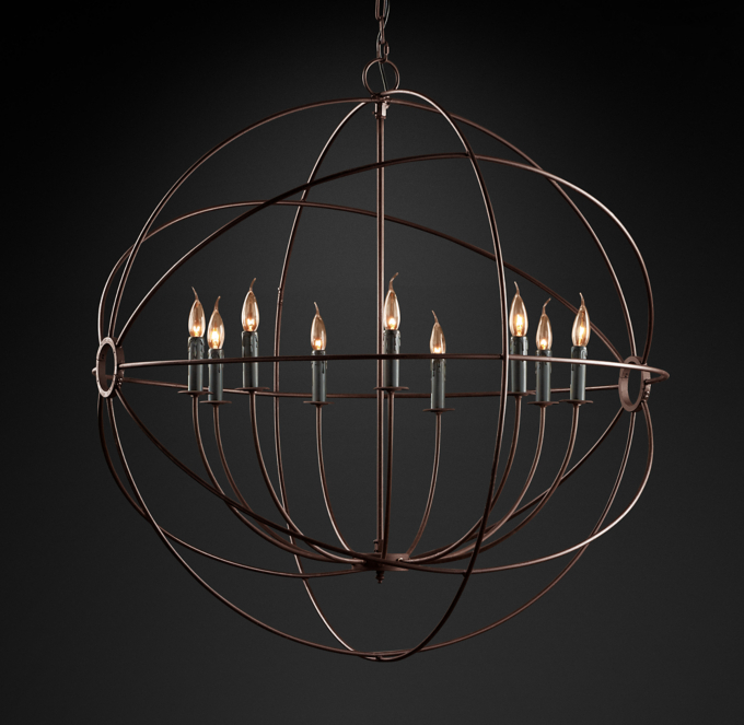 Restoration Hardware Orbit Chandelier