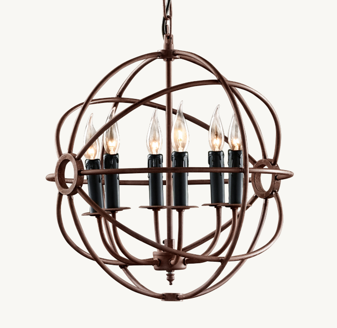 Restoration Hardware Starlit Sphere Pendant offers