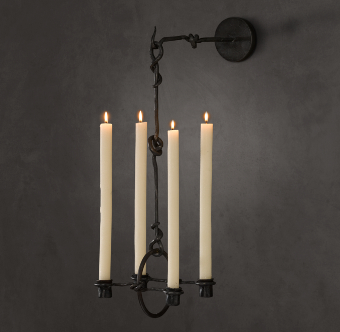 19th C. Belgian Candle Sconce