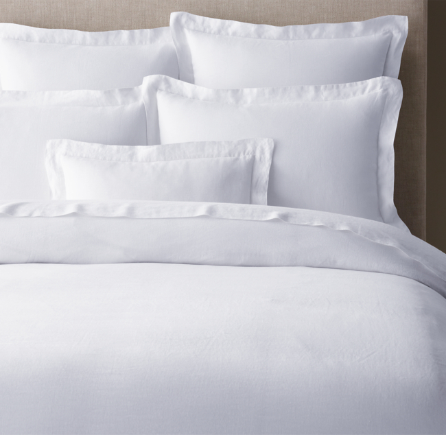 Stonewashed Belgian Linen Duvet Cover King
