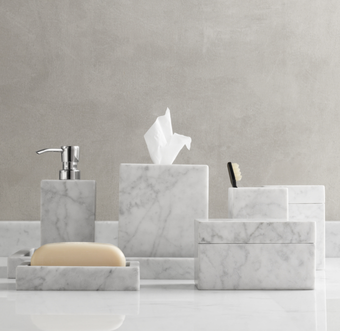 Carrara Marble Bath