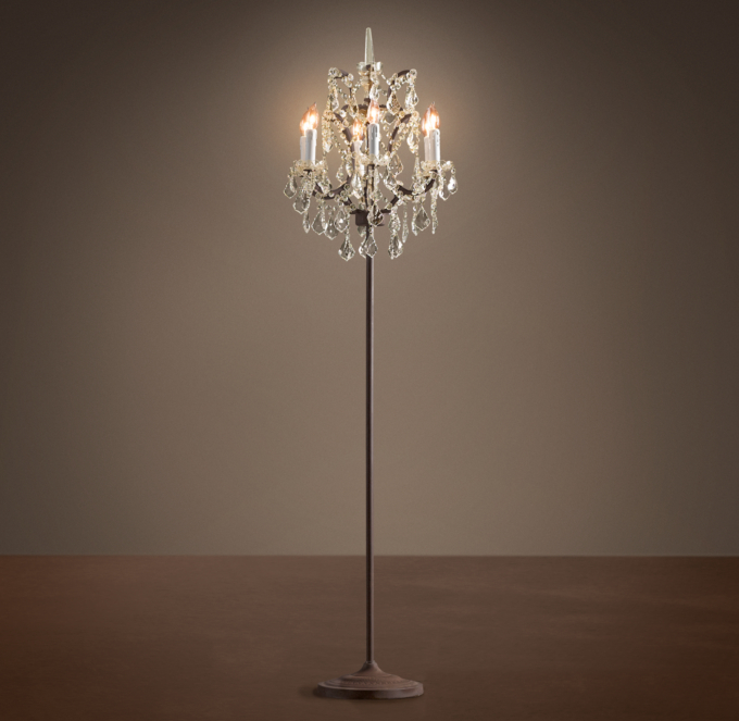 Restoration Hardware Chandelier Lamp