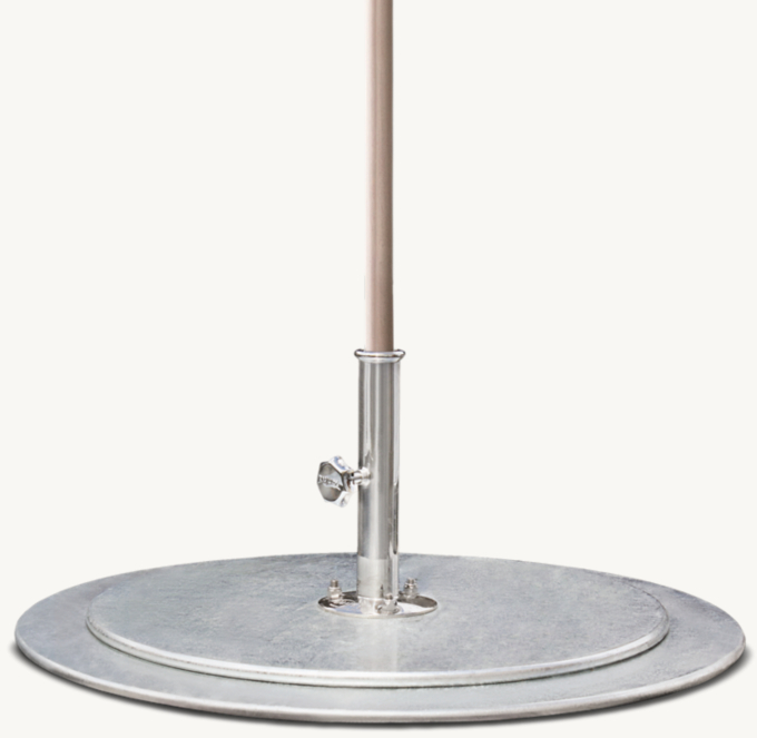 Tuuci&#174; 150-LB. Galvanized Steel Plate Umbrella Base