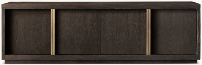 Bezier 4-Door Media Console