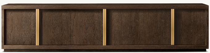 Bezier 6-Door Media Console