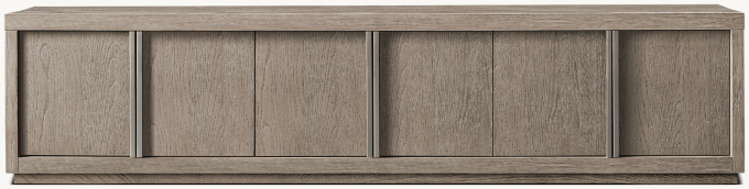 Bezier 6-Door Media Console