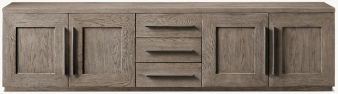 Shown in Grey Oak/Pewter.