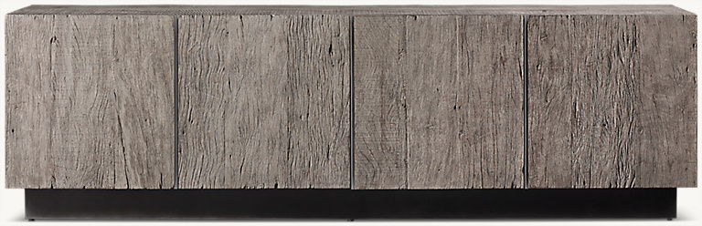 Shown in Ash Reclaimed Peroba.