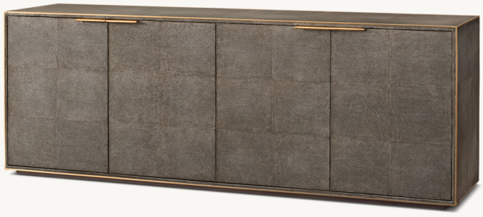 Saunderson Shagreen 4 Door Sideboard