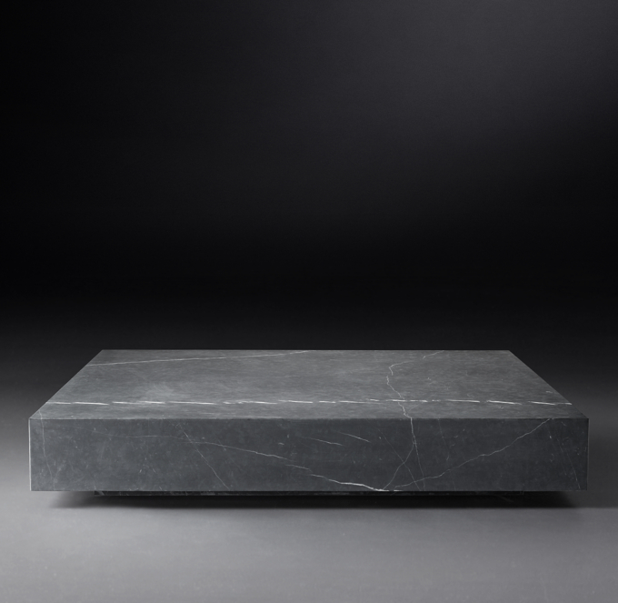 marble coffee square table plinth low