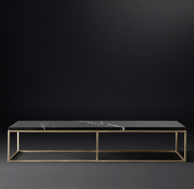 Nicholas Marble Large Rectangular Coffee Table