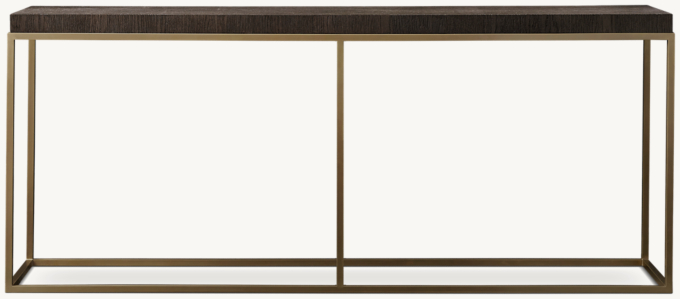Nicholas Oak Console Table
