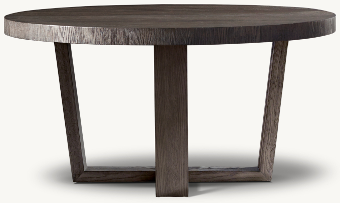 Front view of Antoccino Round Dining Table