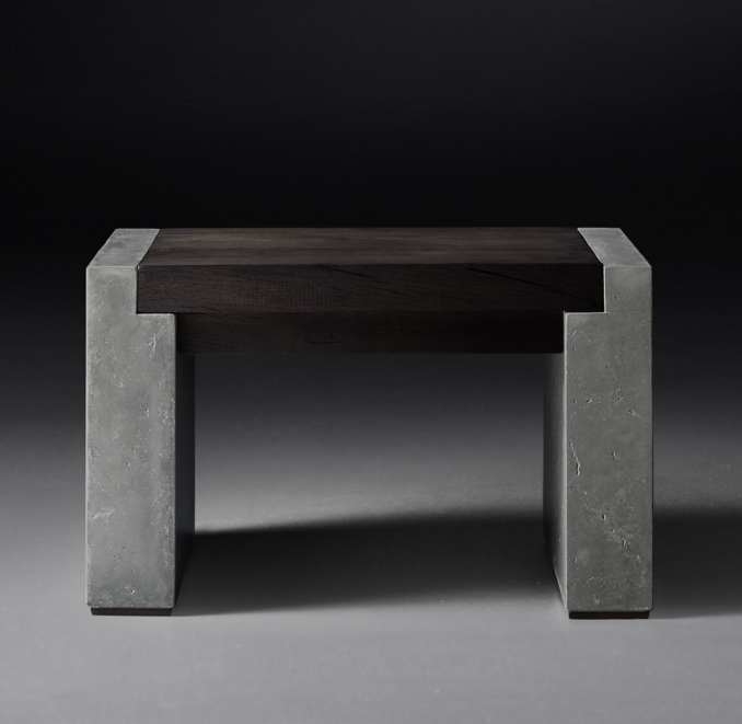 Concrete Pier Side Table