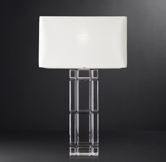 tall crystal table lamps