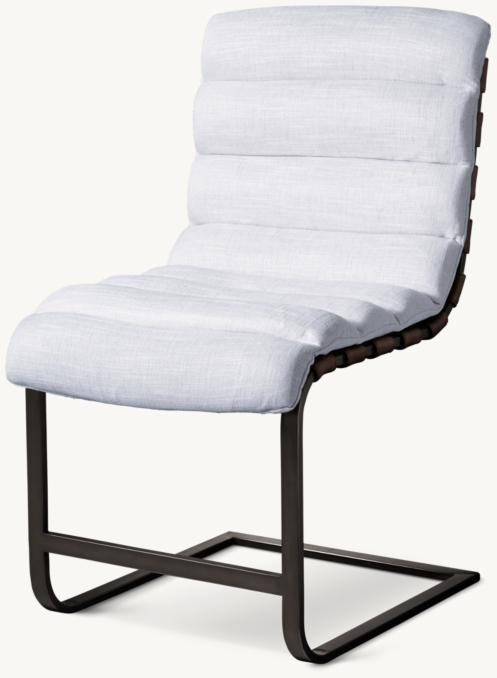 Three Quarter view of Oviedo Fabric Dining Side Chair