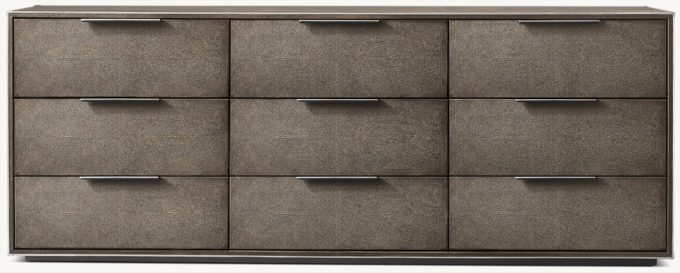 Saunderson Shagreen 9-Drawer Dresser