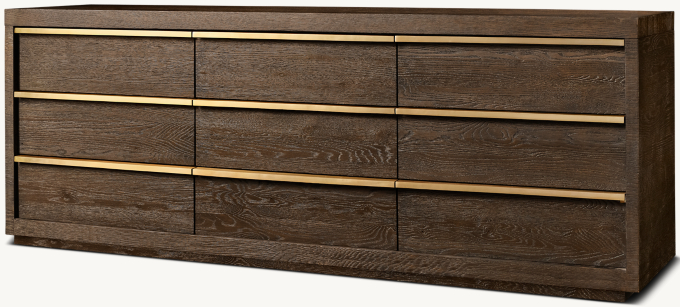 Bezier 9Drawer Large Dresser