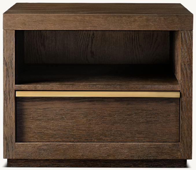 Bezier Open Nightstand